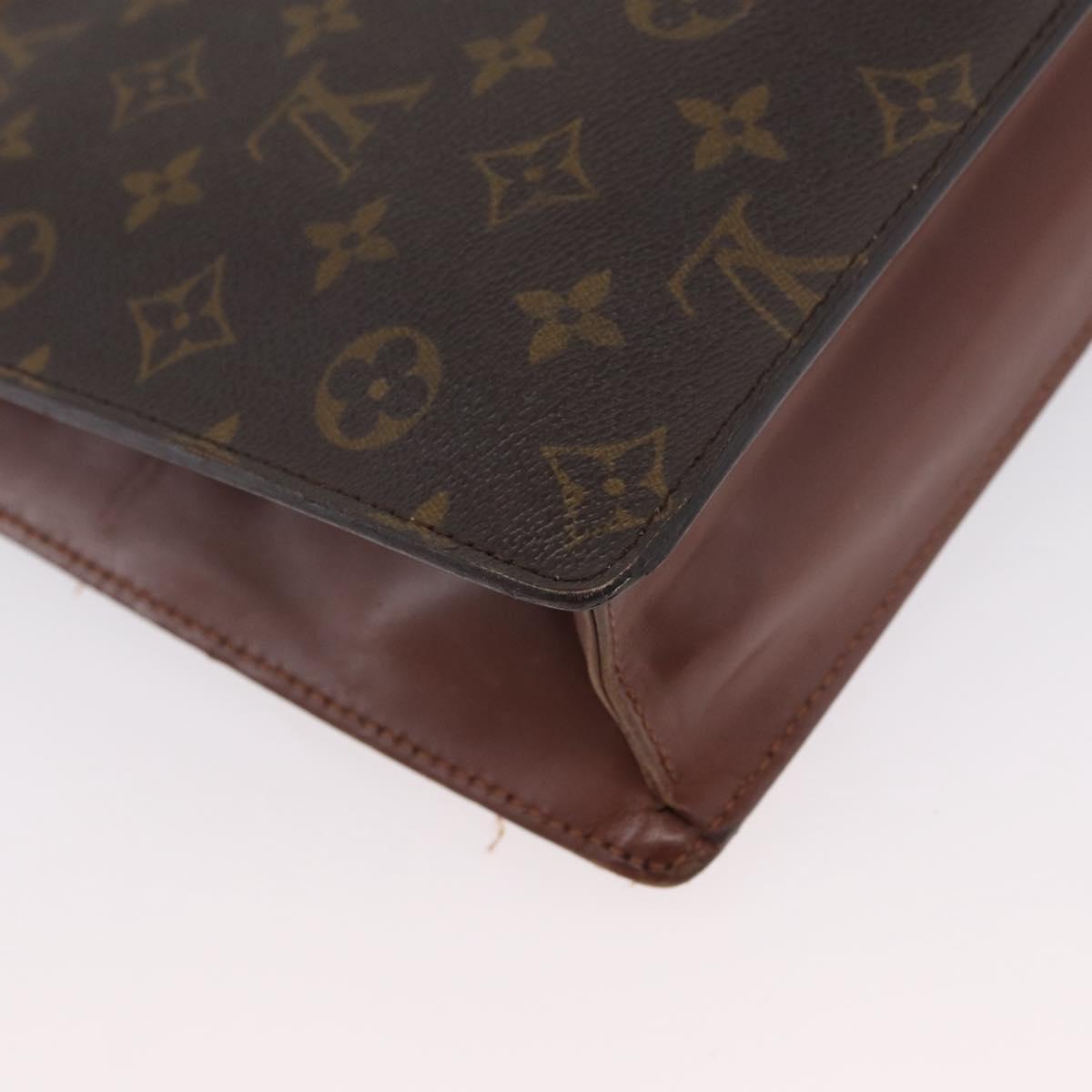 LOUIS VUITTON Monogram Monceau 28 Hand Bag M51185 LV Auth BA10595