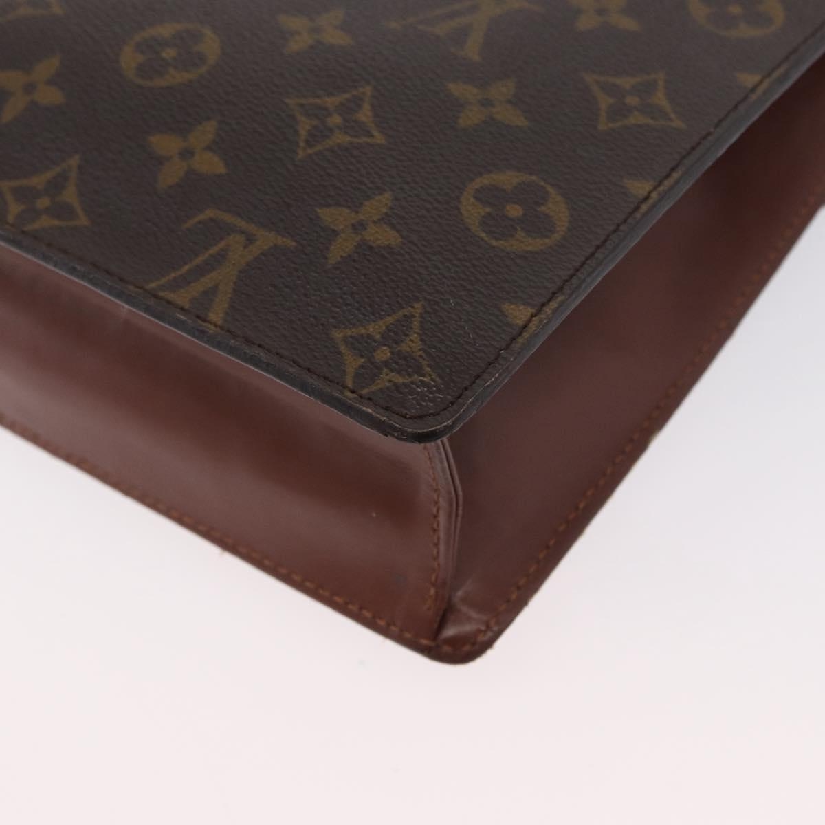 LOUIS VUITTON Monogram Monceau 28 Hand Bag M51185 LV Auth BA10595