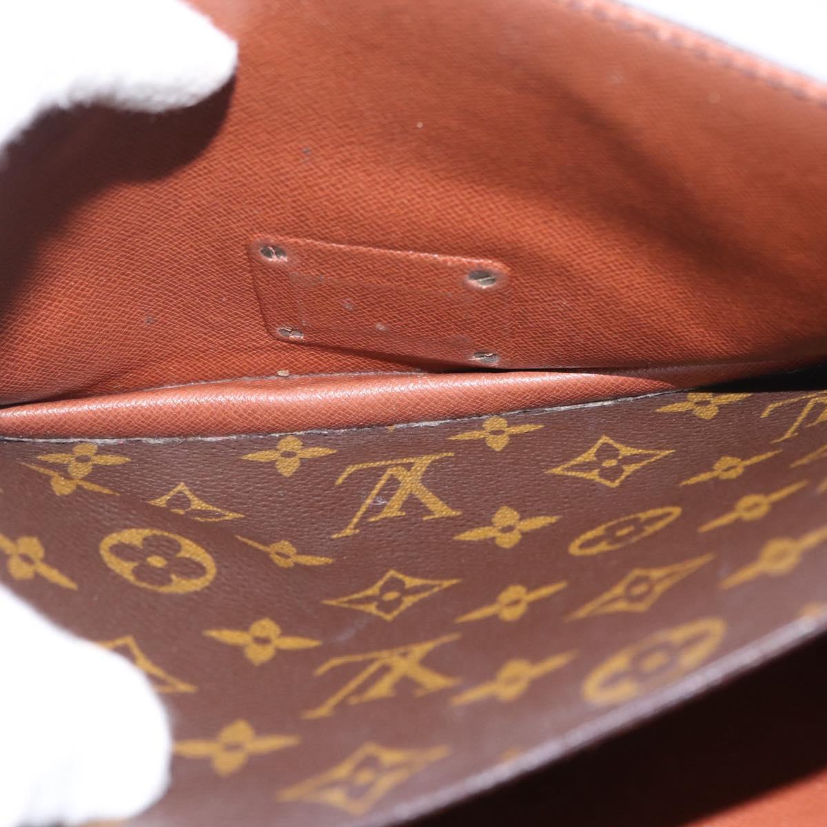LOUIS VUITTON Monogram Monceau 28 Hand Bag M51185 LV Auth BA10595