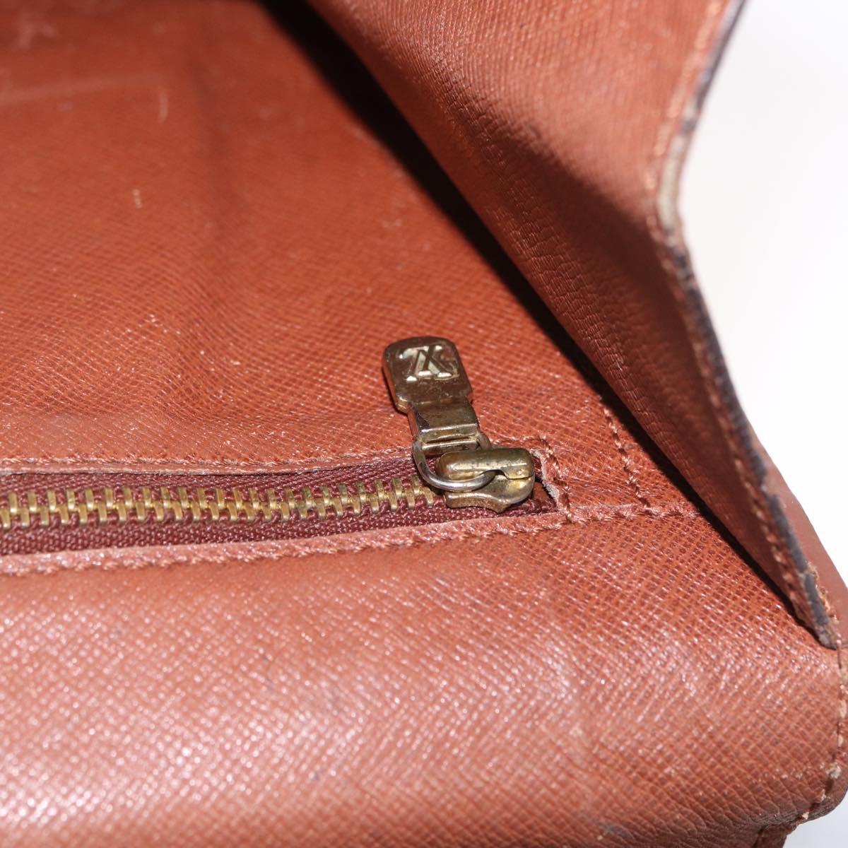 LOUIS VUITTON Monogram Monceau 28 Hand Bag M51185 LV Auth BA10595