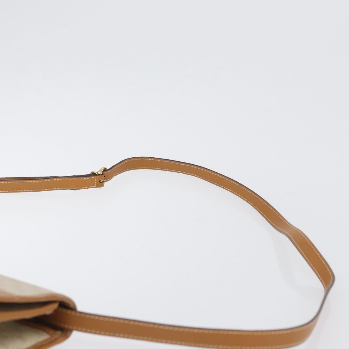 GUCCI Micro GG Supreme Shoulder Bag PVC Ivory Gold 004 14 0264 Auth BA10604