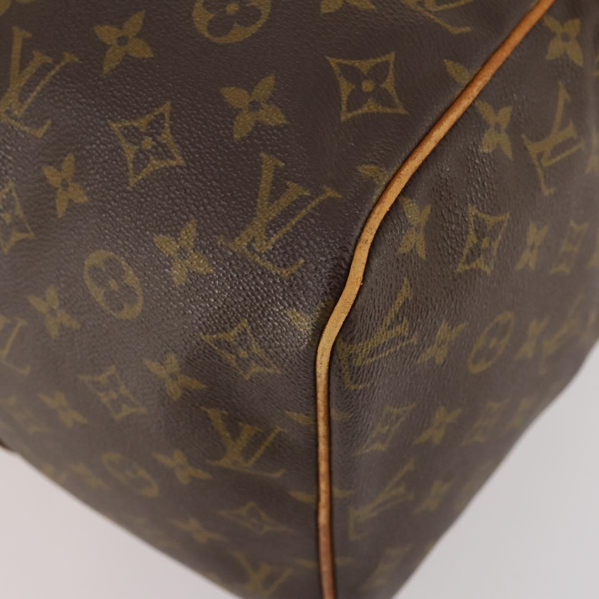 LOUIS VUITTON Monogram Sac Souple 45 Boston Bag M41624 LV Auth BA10643
