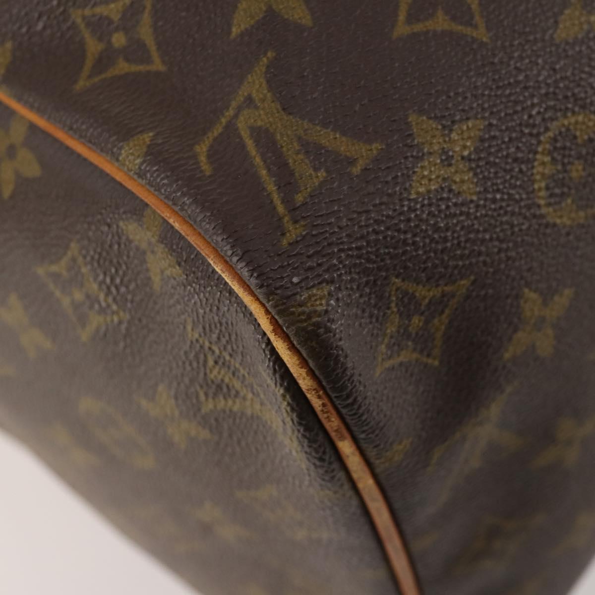 LOUIS VUITTON Monogram Sac Souple 45 Boston Bag M41624 LV Auth BA10643