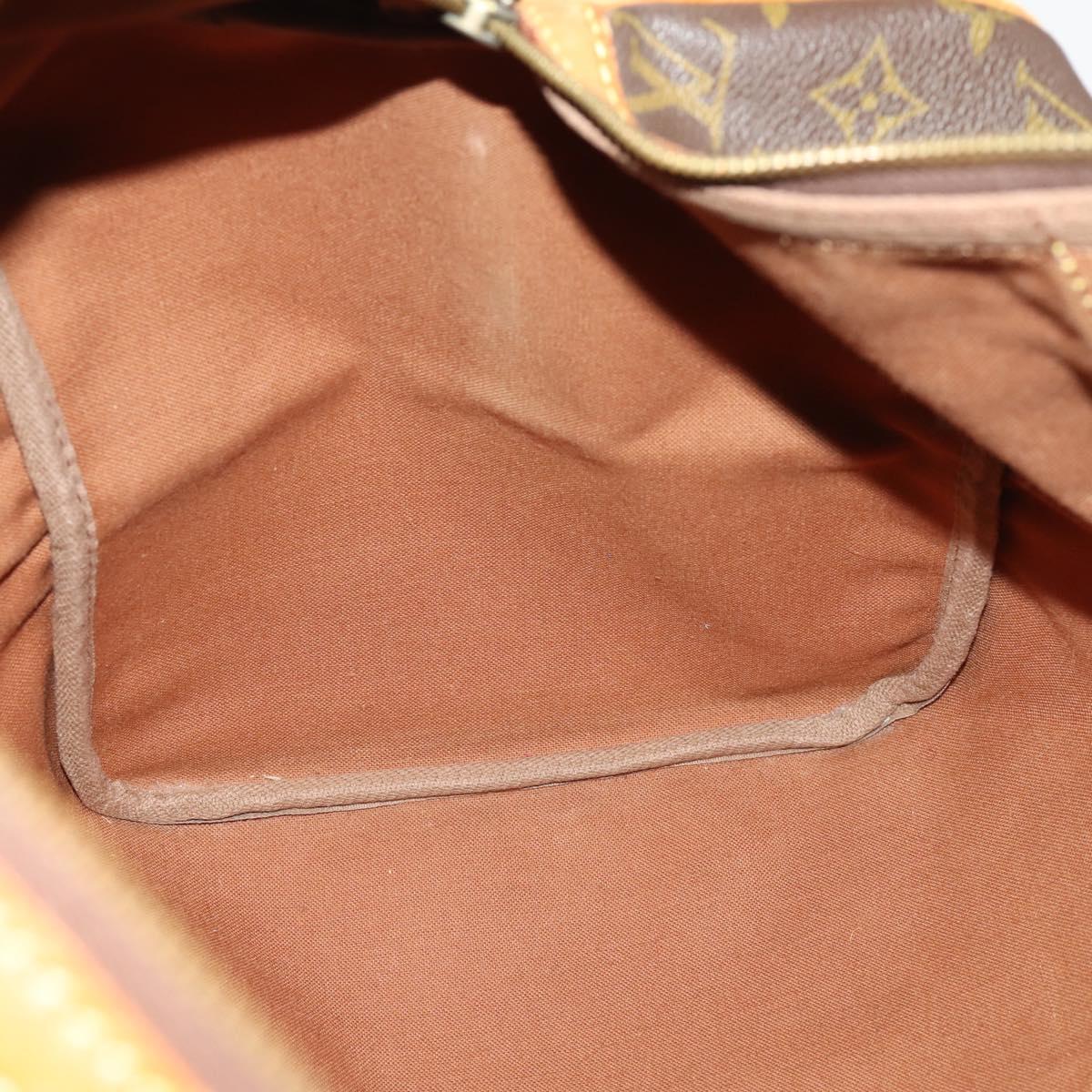 LOUIS VUITTON Monogram Sac Souple 45 Boston Bag M41624 LV Auth BA10643