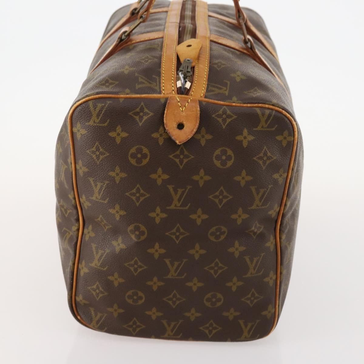 LOUIS VUITTON Monogram Sac Souple 45 Boston Bag M41624 LV Auth BA10643