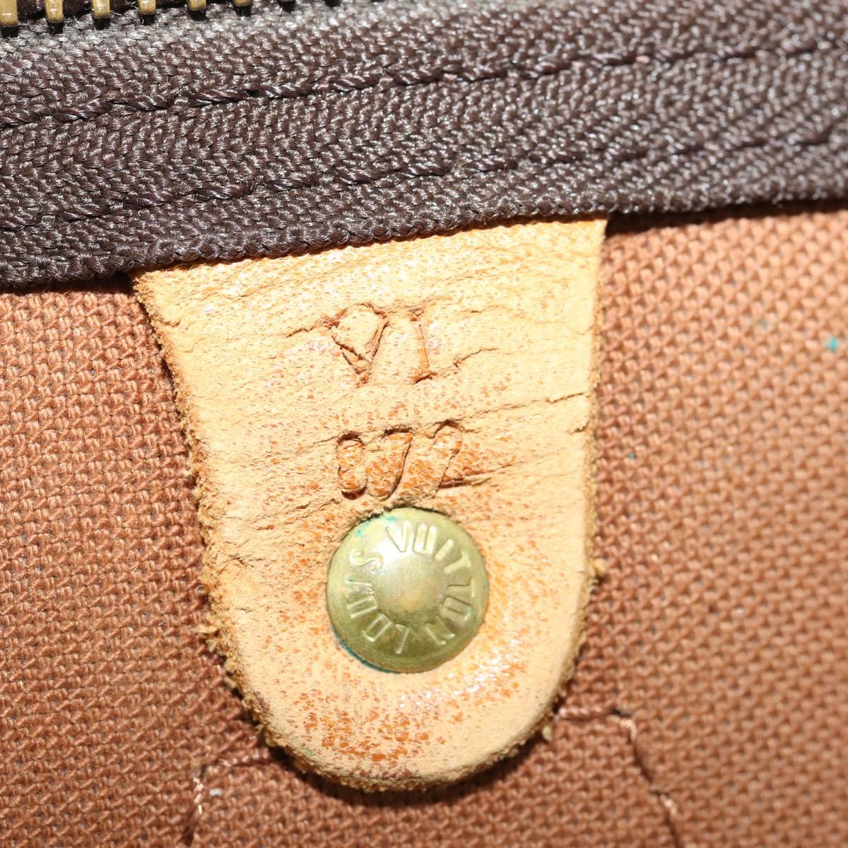LOUIS VUITTON Monogram Speedy 40 Hand Bag M41522 LV Auth BA10648
