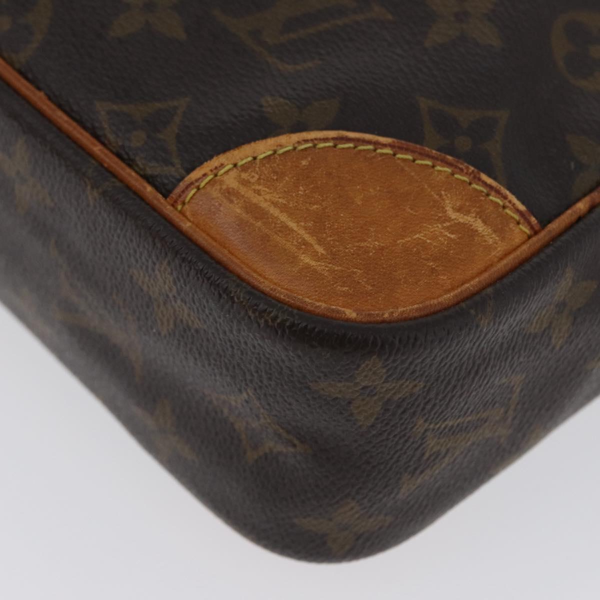 LOUIS VUITTON Monogram Compiegne 28 Clutch Bag M51845 LV Auth BA10676