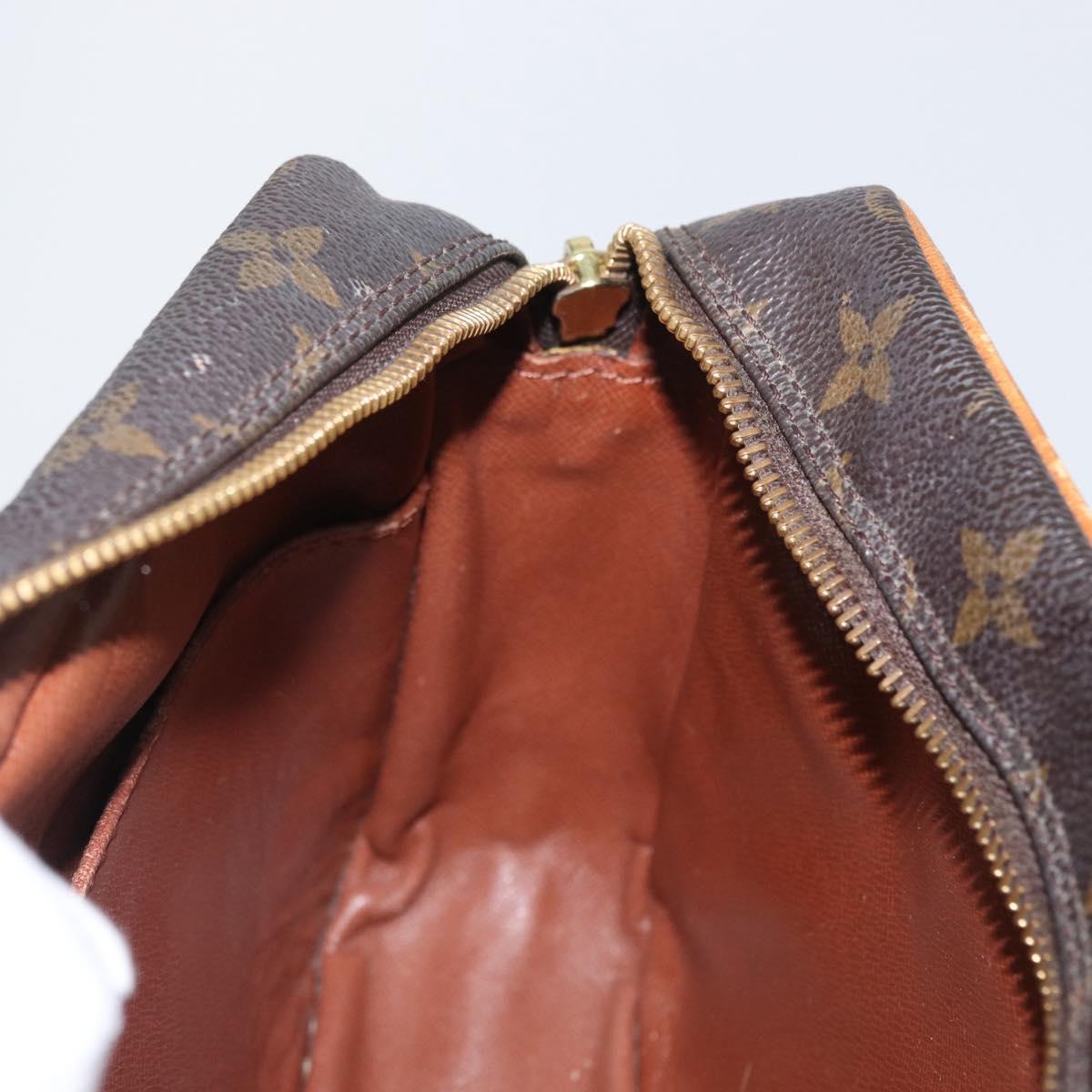 LOUIS VUITTON Monogram Compiegne 28 Clutch Bag M51845 LV Auth BA10676