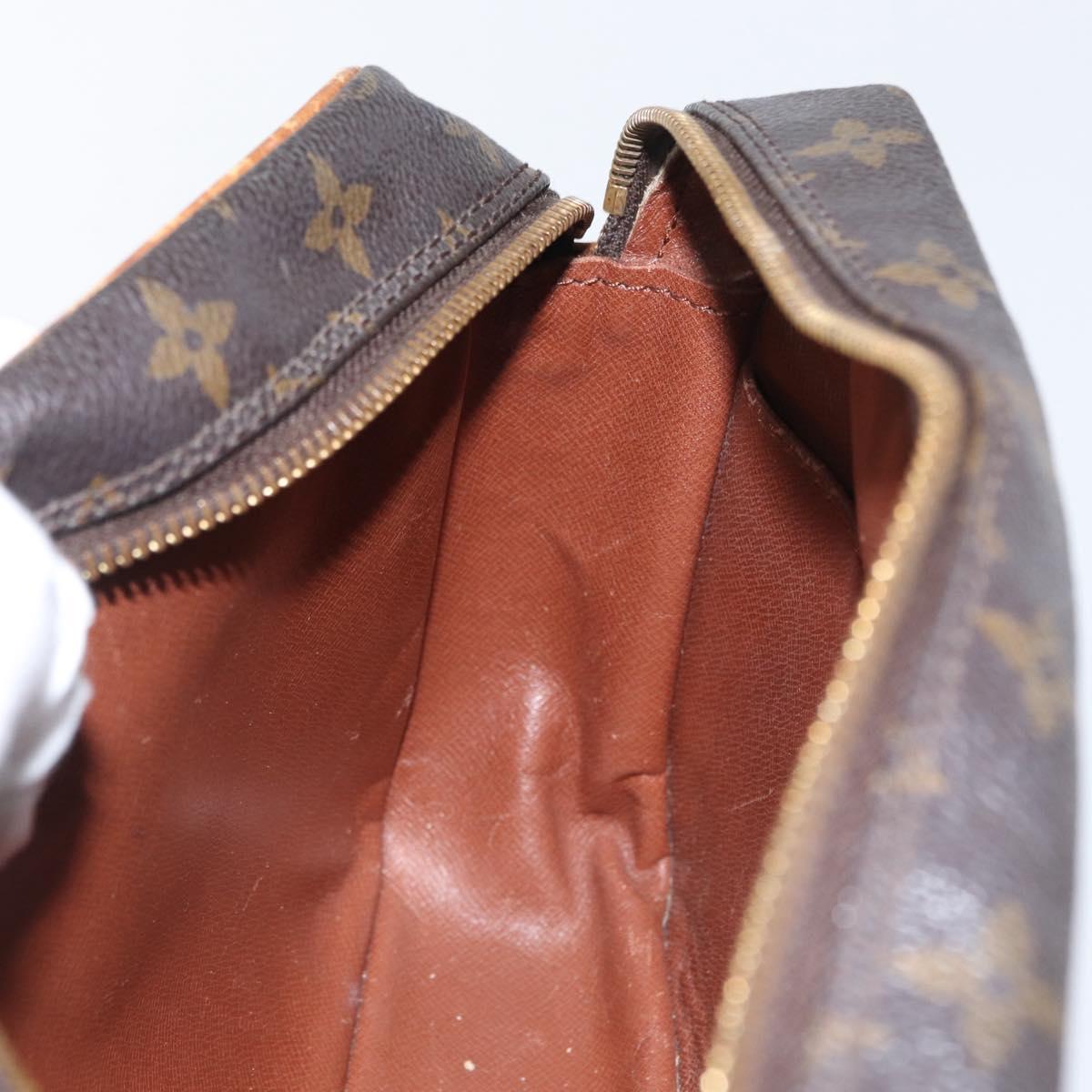 LOUIS VUITTON Monogram Compiegne 28 Clutch Bag M51845 LV Auth BA10676