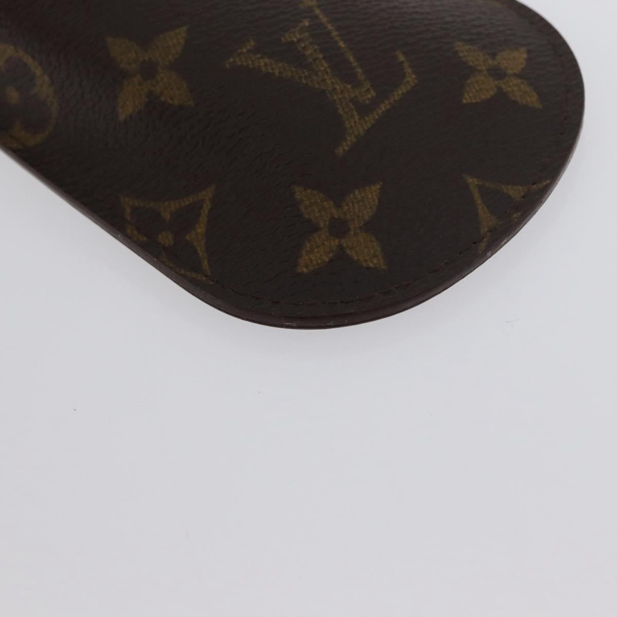 LOUIS VUITTON Monogram Etui Lunette Rabat Glasses Case M62970 LV Auth BA10693