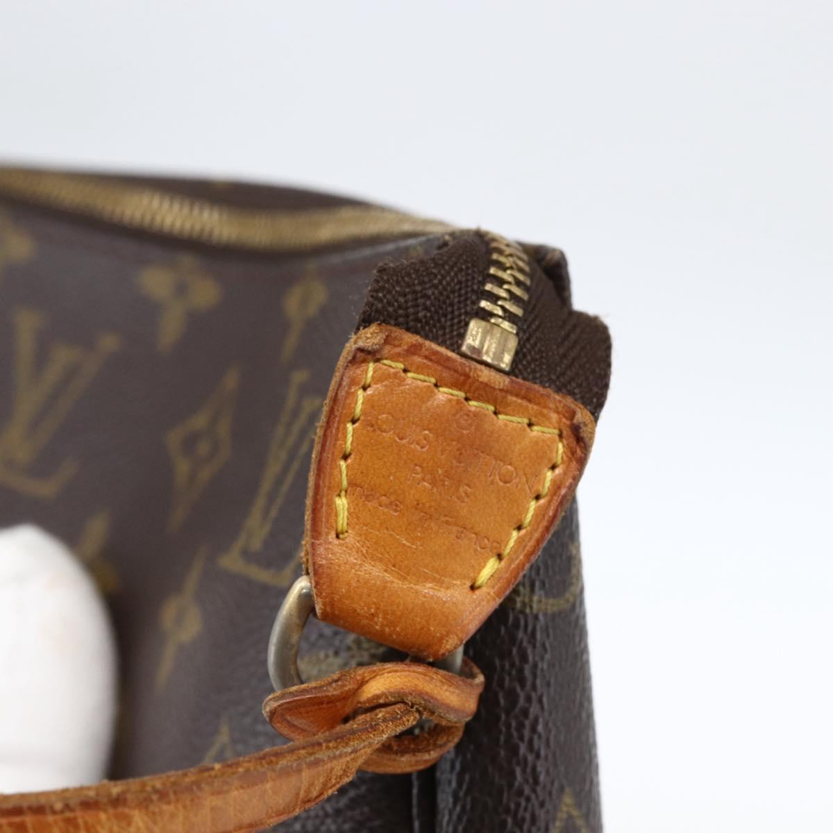 LOUIS VUITTON Monogram Pochette Accessoires Pouch M51980 LV Auth BA10695