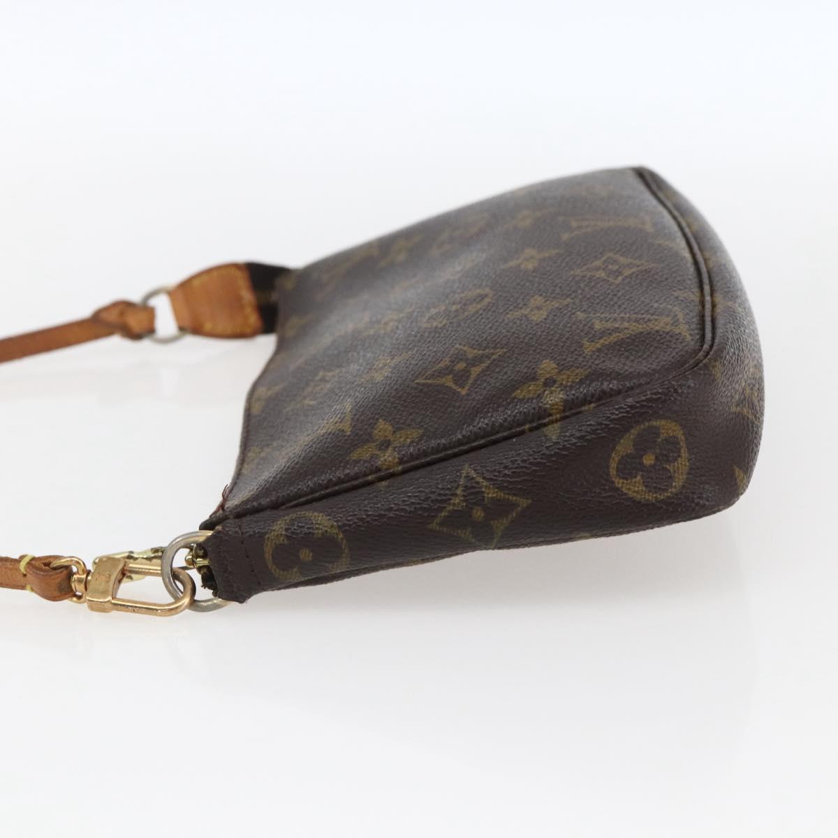 LOUIS VUITTON Monogram Pochette Accessoires Pouch M51980 LV Auth BA10695