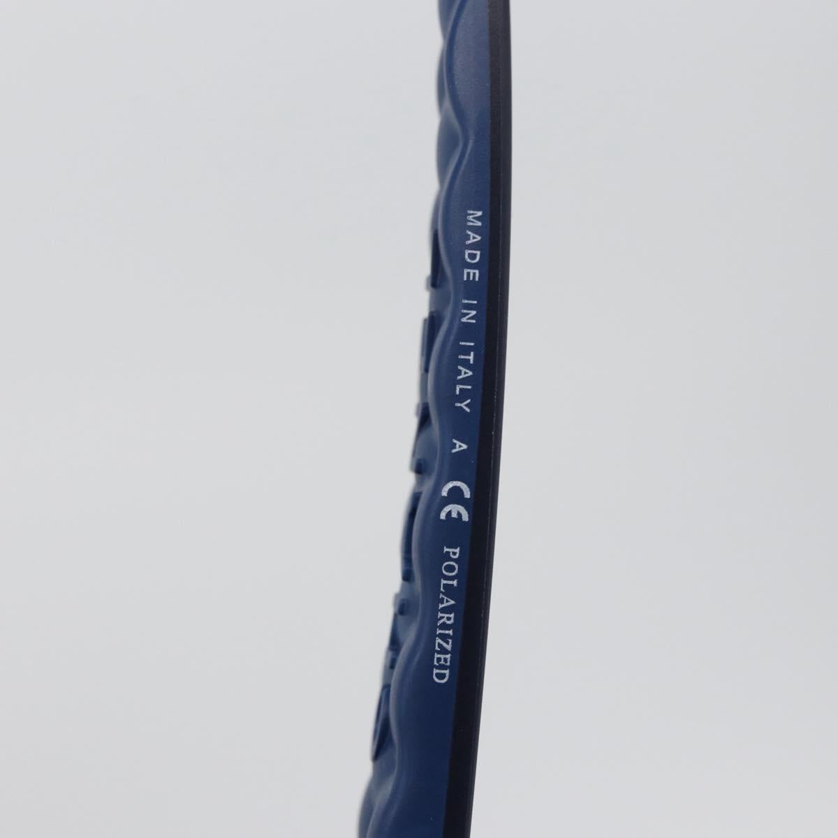 CHANEL Sunglasses plastic Blue CC Auth BA10703