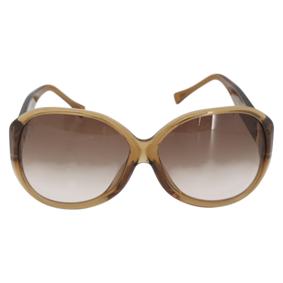 LOUIS VUITTON Supson Oversized Sunglasses plastic Brown Z0132E LV Auth BA10709