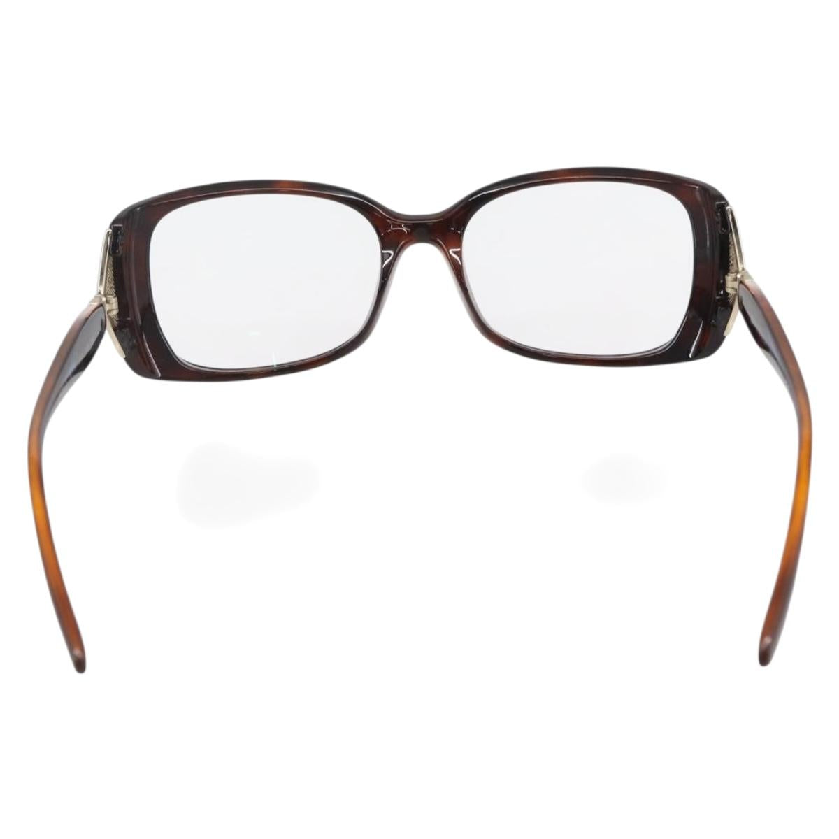 BVLGARI Sunglasses plastic Brown Auth BA10724
