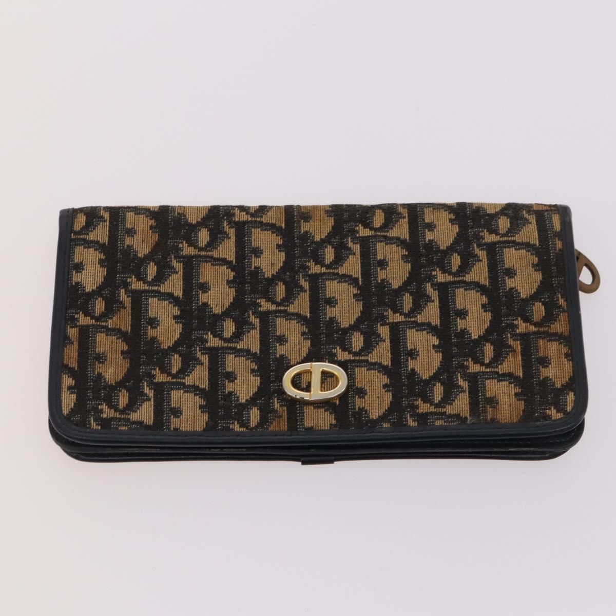 Christian Dior Celine Macadam Canvas Trotter Canvas Bag 3 Set Brown Auth BA10732