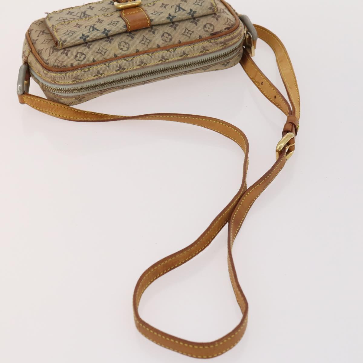 LOUIS VUITTON Monogram Mini Epi Shoulder Bag 2 Set Blue Black LV Auth BA10733