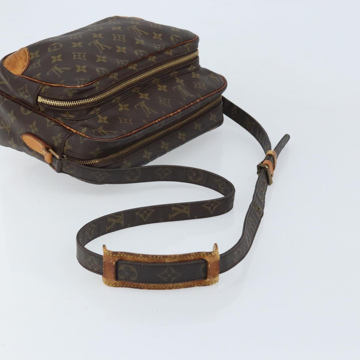 LOUIS VUITTON Monogram Nile Shoulder Bag M45244 LV Auth BA10739