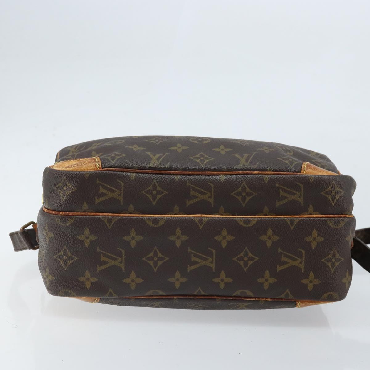 LOUIS VUITTON Monogram Nile Shoulder Bag M45244 LV Auth BA10739