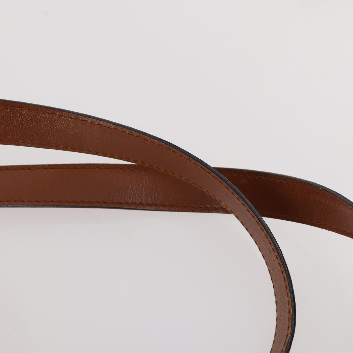 GUCCI Bamboo Backpack Leather Brown Gold 003 1705 0030 Auth BA10744