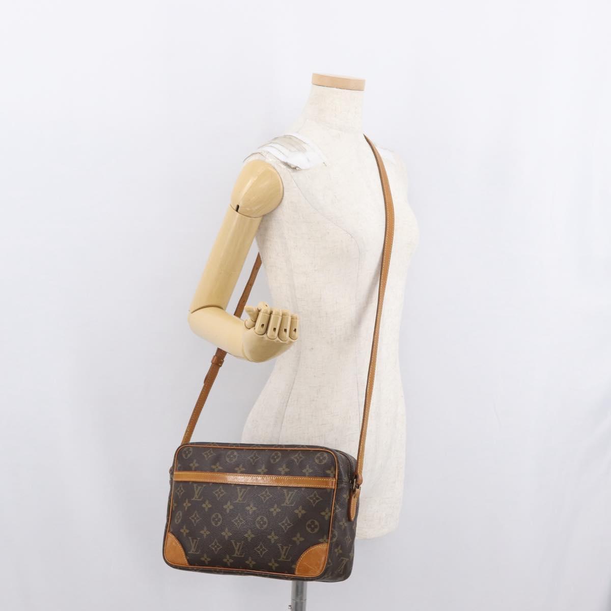 LOUIS VUITTON Monogram Trocadero 27 Shoulder Bag M51274 LV Auth BA10746