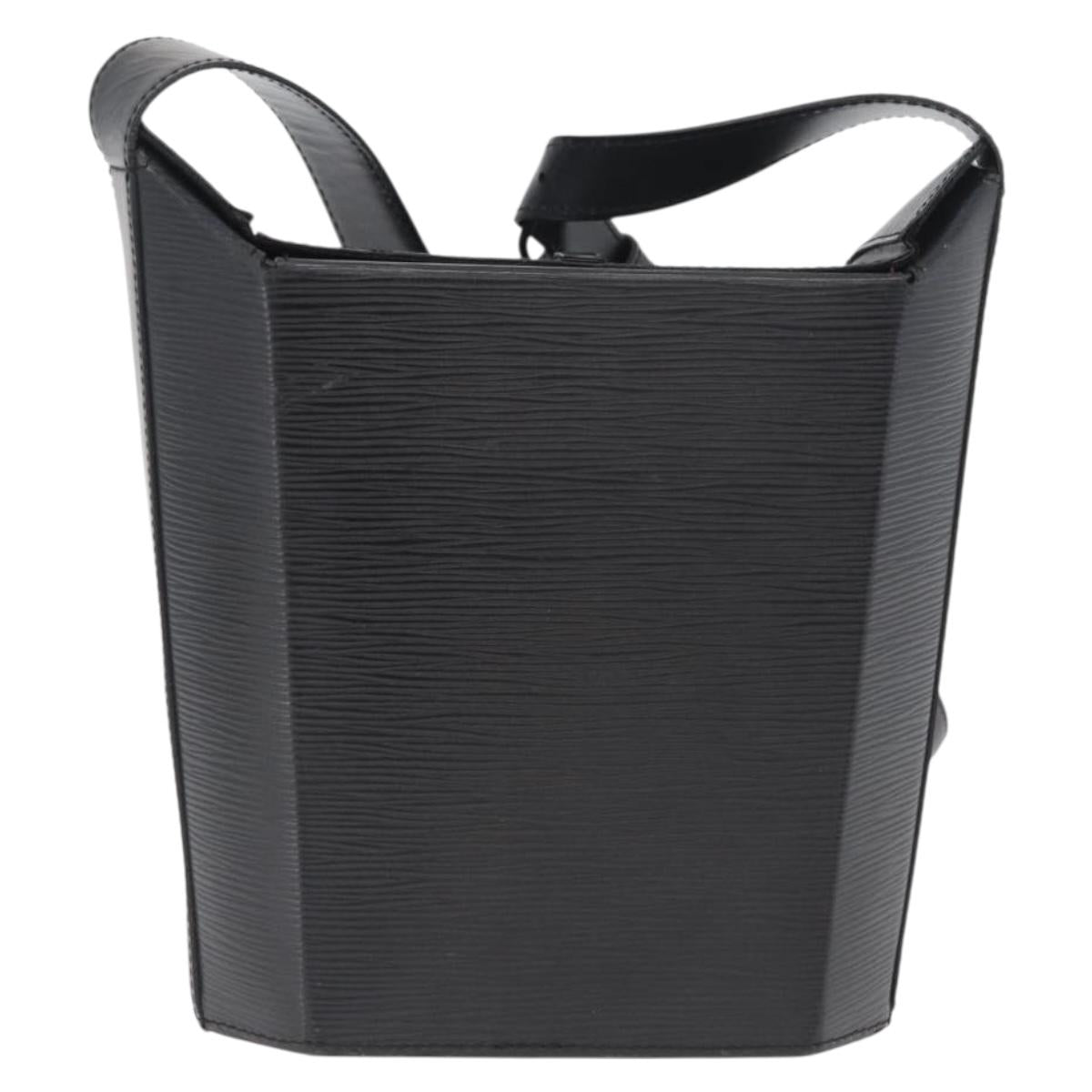 LOUIS VUITTON Epi Sax Shoulder Bag Black M80161 LV Auth BA10769
