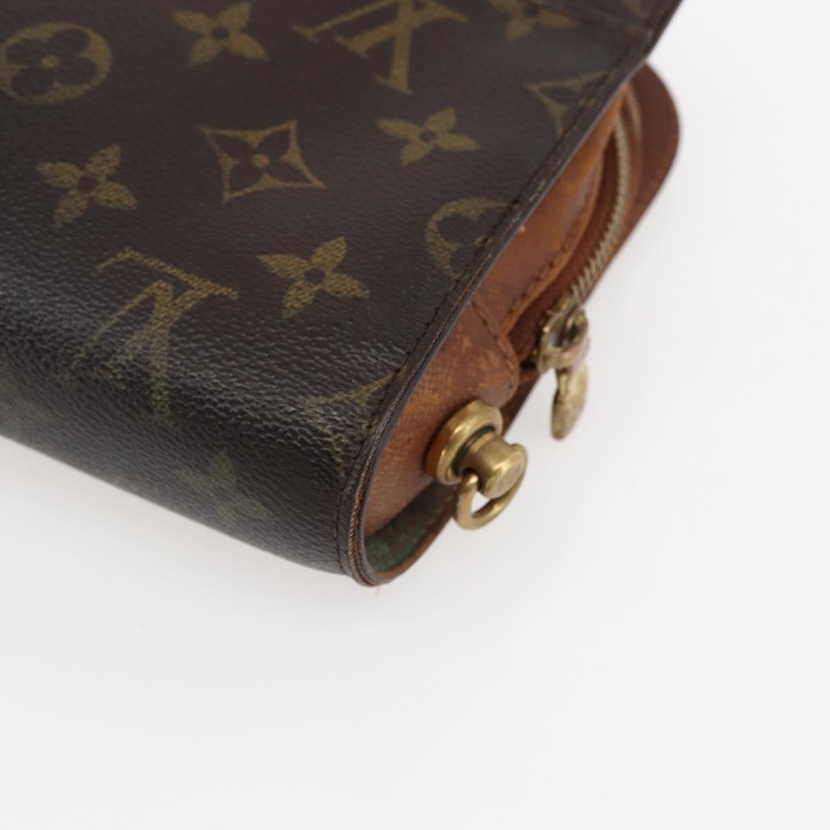 LOUIS VUITTON Monogram Orsay Clutch Bag M51790 LV Auth BA10780