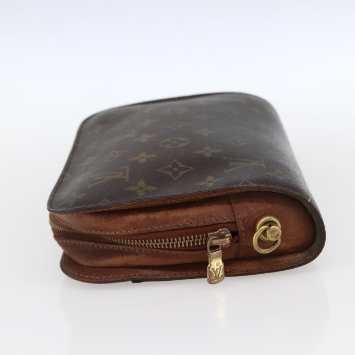LOUIS VUITTON Monogram Orsay Clutch Bag M51790 LV Auth BA10780