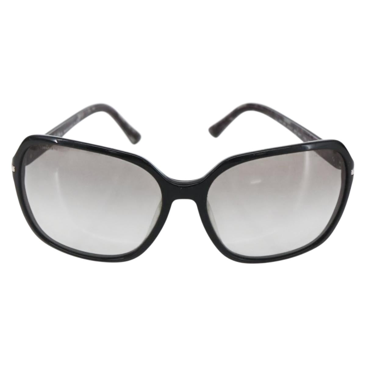 PRADA Sunglasses plastic Black SPR18M Auth BA10788