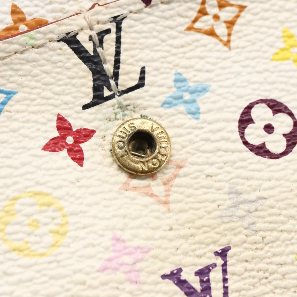 LOUIS VUITTON Monogram Multicolor Portefeuille Sarah Wallet M93532 Auth BA10789
