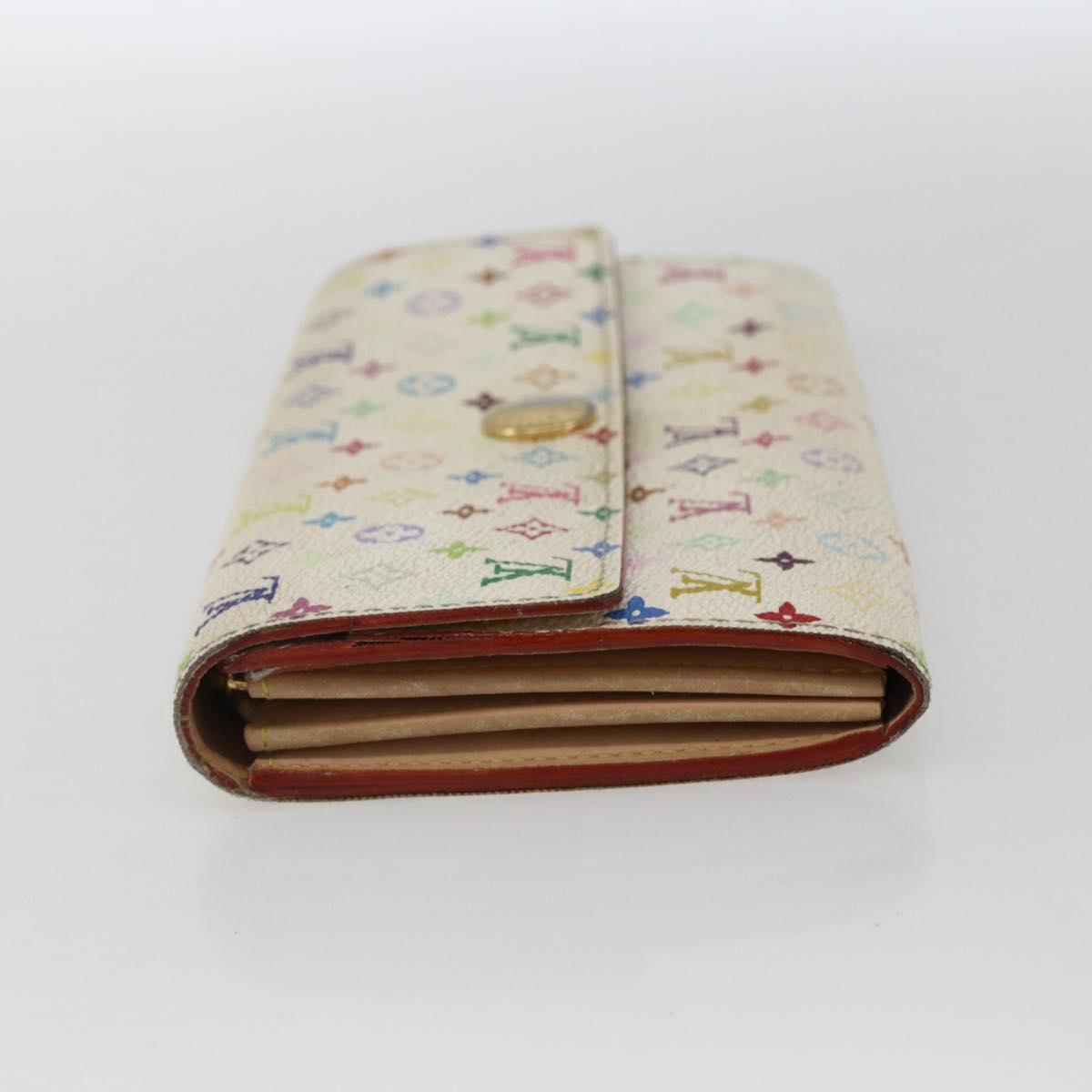 LOUIS VUITTON Monogram Multicolor Portefeuille Sarah Wallet M93532 Auth BA10789