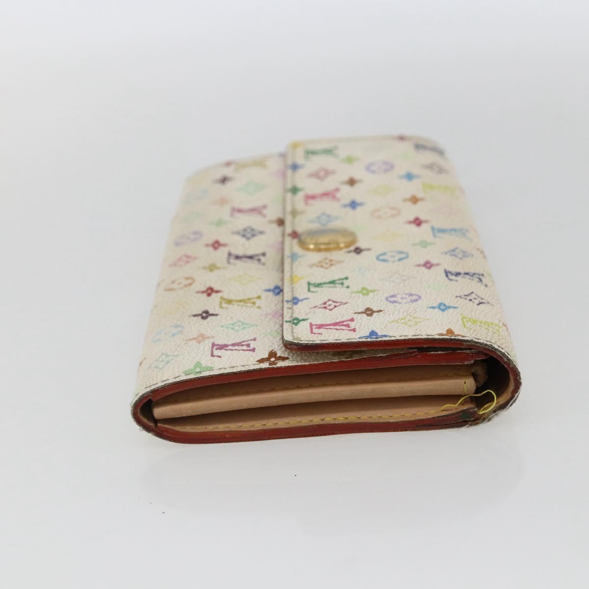 LOUIS VUITTON Monogram Multicolor Portefeuille Sarah Wallet M93532 Auth BA10789