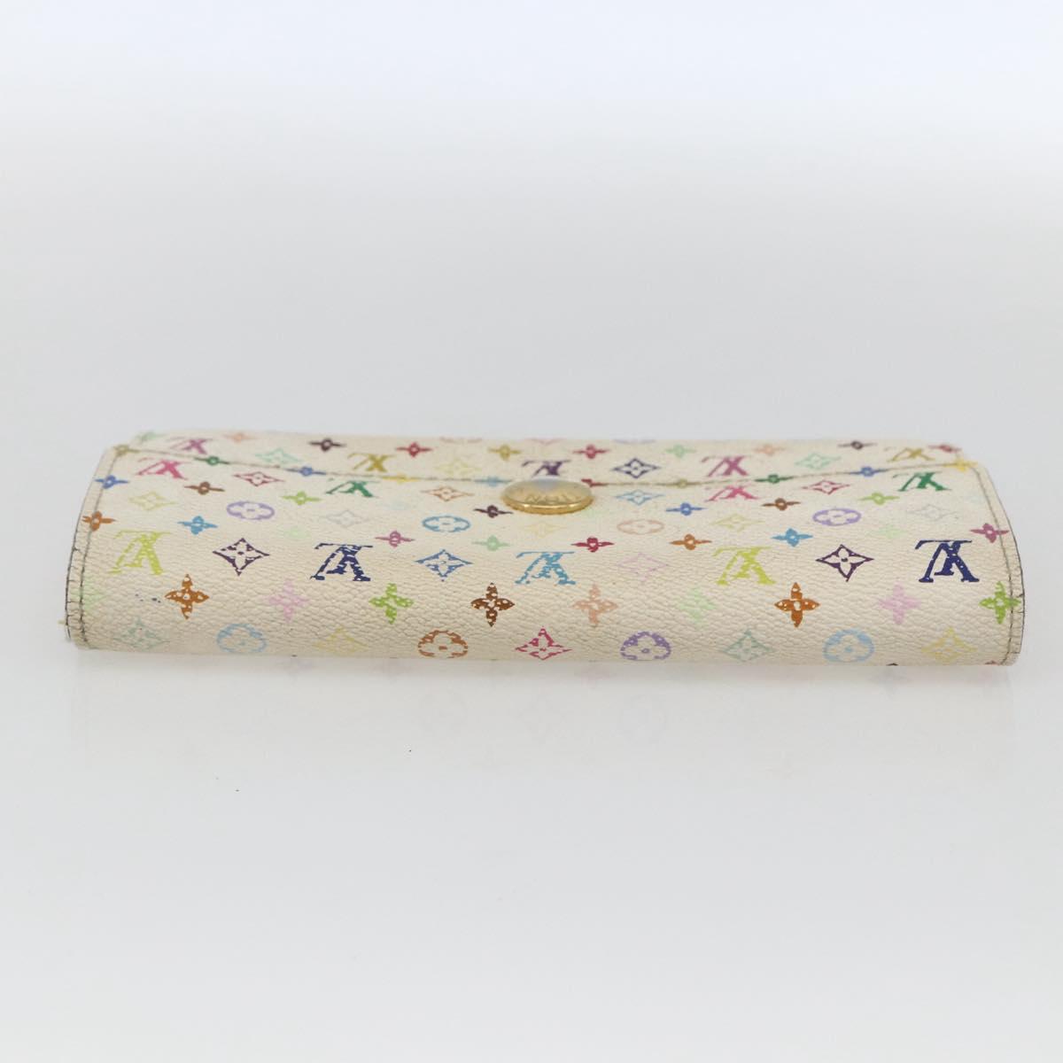 LOUIS VUITTON Monogram Multicolor Portefeuille Sarah Wallet M93532 Auth BA10789