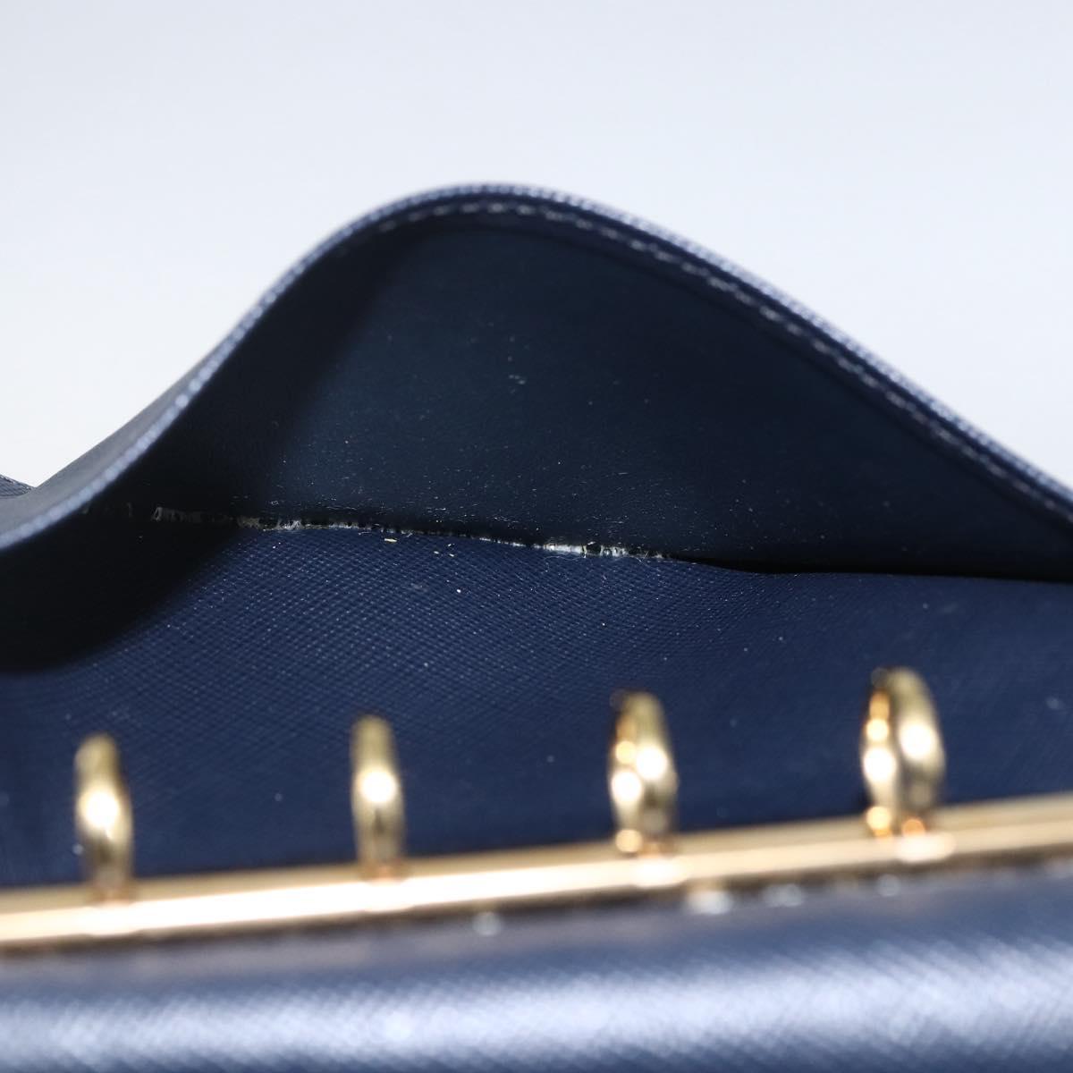 LOUIS VUITTON Monogram Mini Agenda PM Day Planner Cover Blue R20910 Auth BA10790