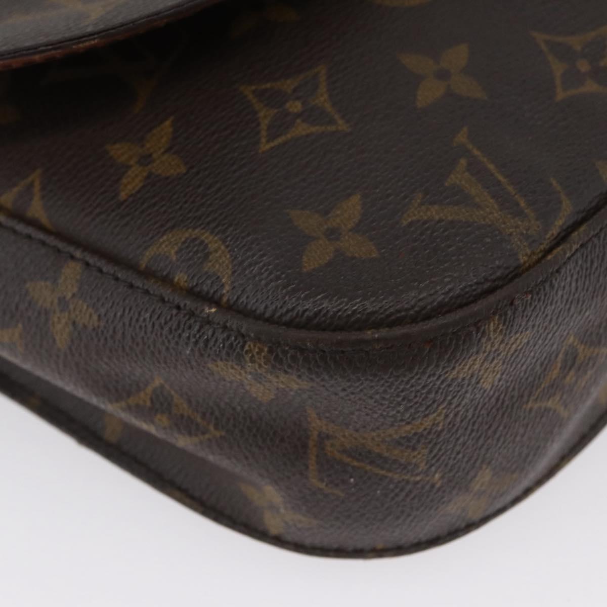 LOUIS VUITTON Monogram Saint Cloud GM Shoulder Bag M51242 LV Auth BA10795