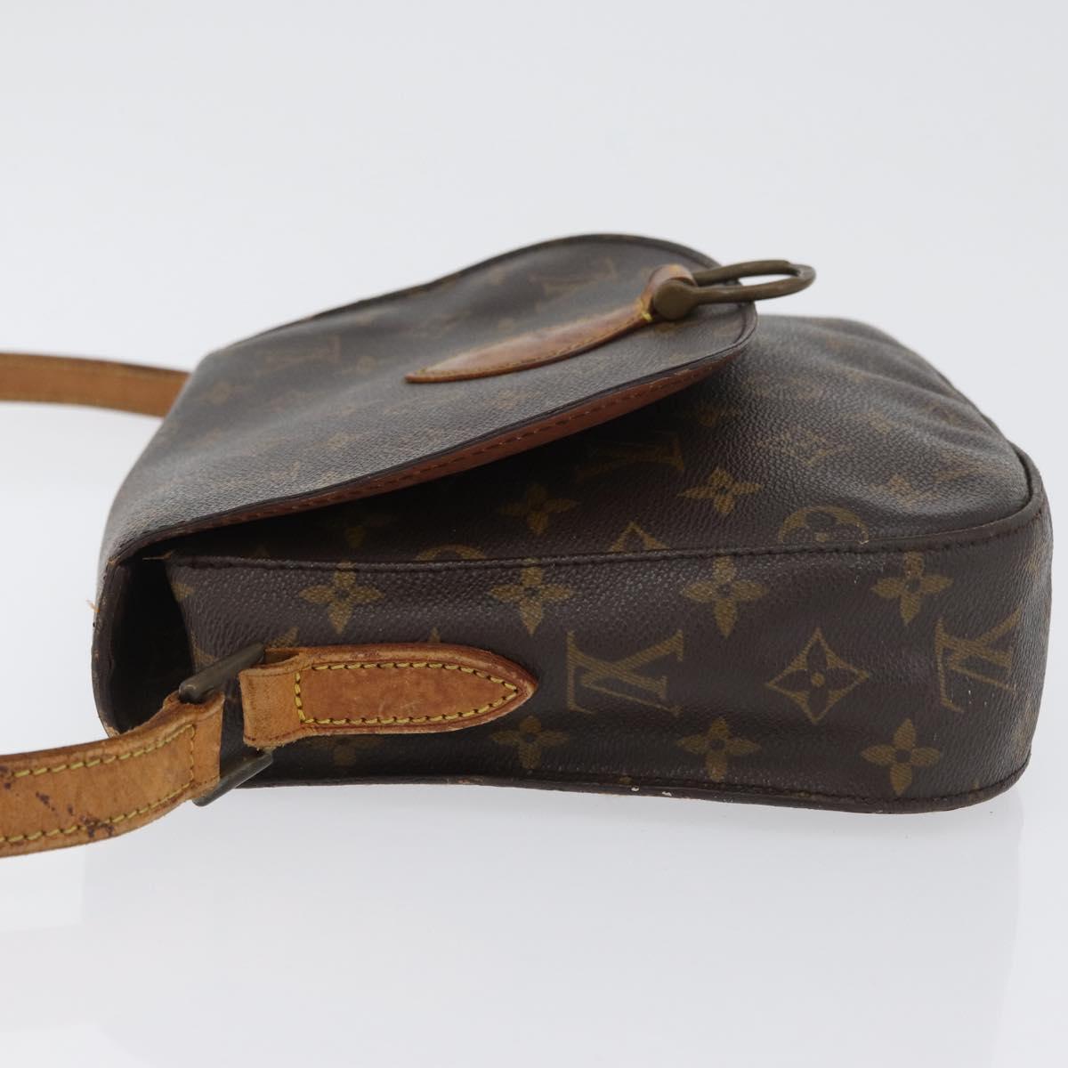 LOUIS VUITTON Monogram Saint Cloud GM Shoulder Bag M51242 LV Auth BA10795