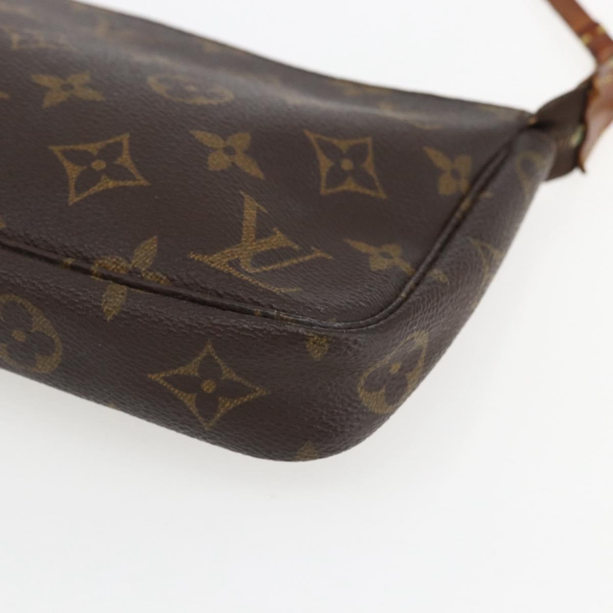 LOUIS VUITTON Monogram Pochette Accessoires Pouch M51980 LV Auth BA10797