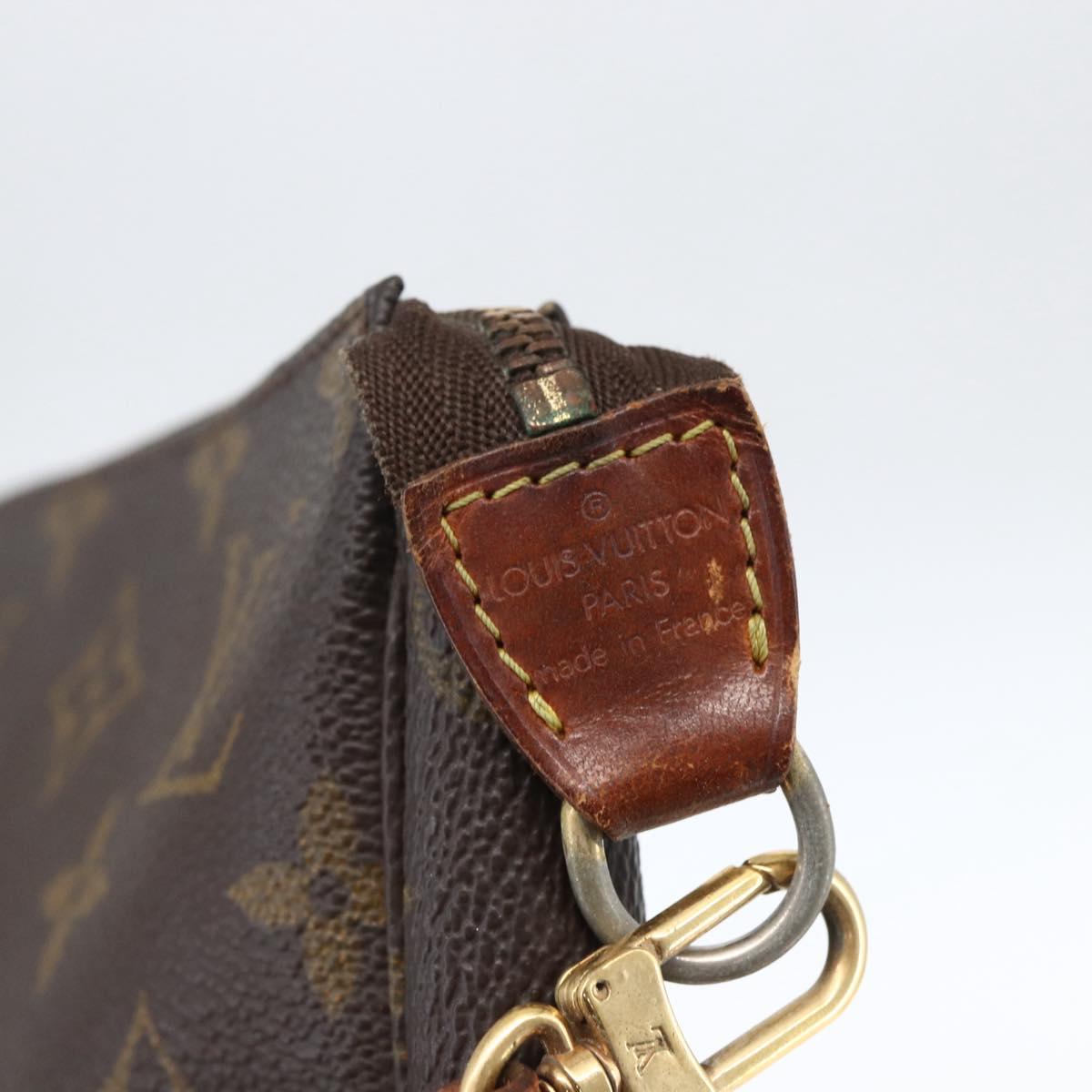 LOUIS VUITTON Monogram Pochette Accessoires Pouch M51980 LV Auth BA10797