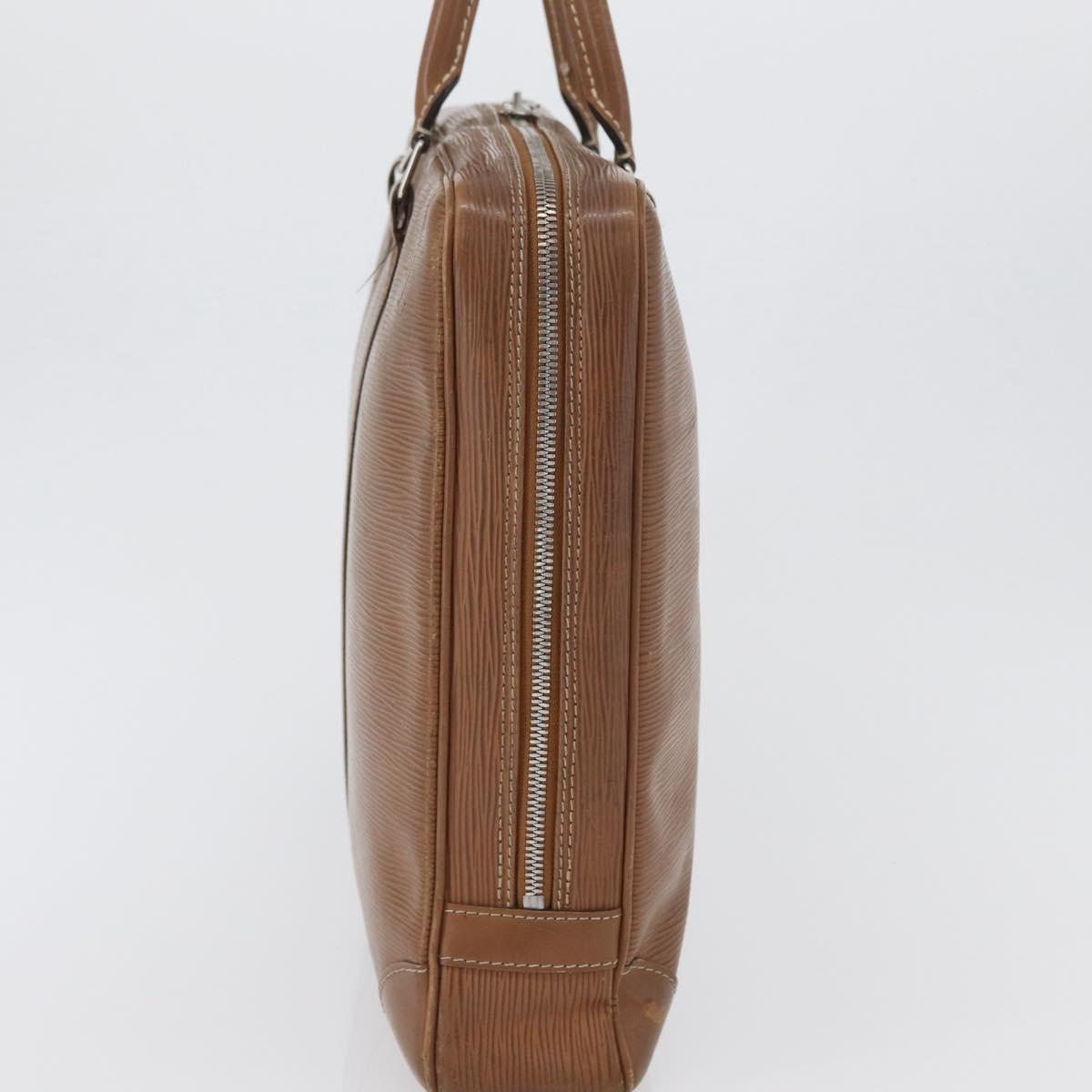 LOUIS VUITTON Epi Porte Documents Voyage Business Bag Brown M54478 Auth BA10800