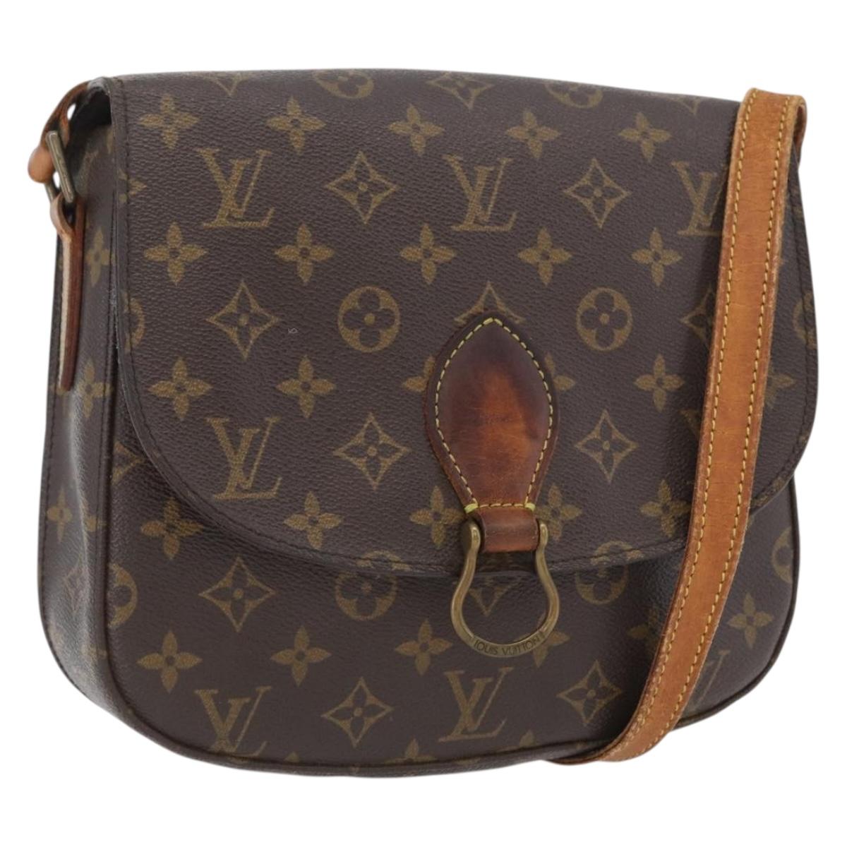 LOUIS VUITTON Monogram Saint Cloud GM Shoulder Bag M51242 LV Auth BA10803