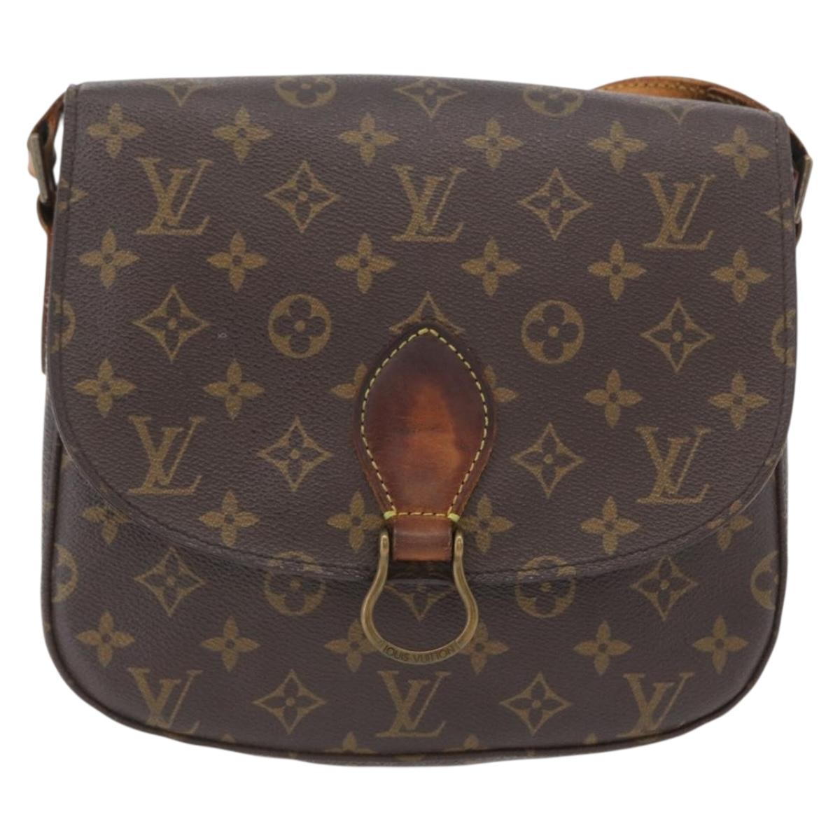 LOUIS VUITTON Monogram Saint Cloud GM Shoulder Bag M51242 LV Auth BA10803