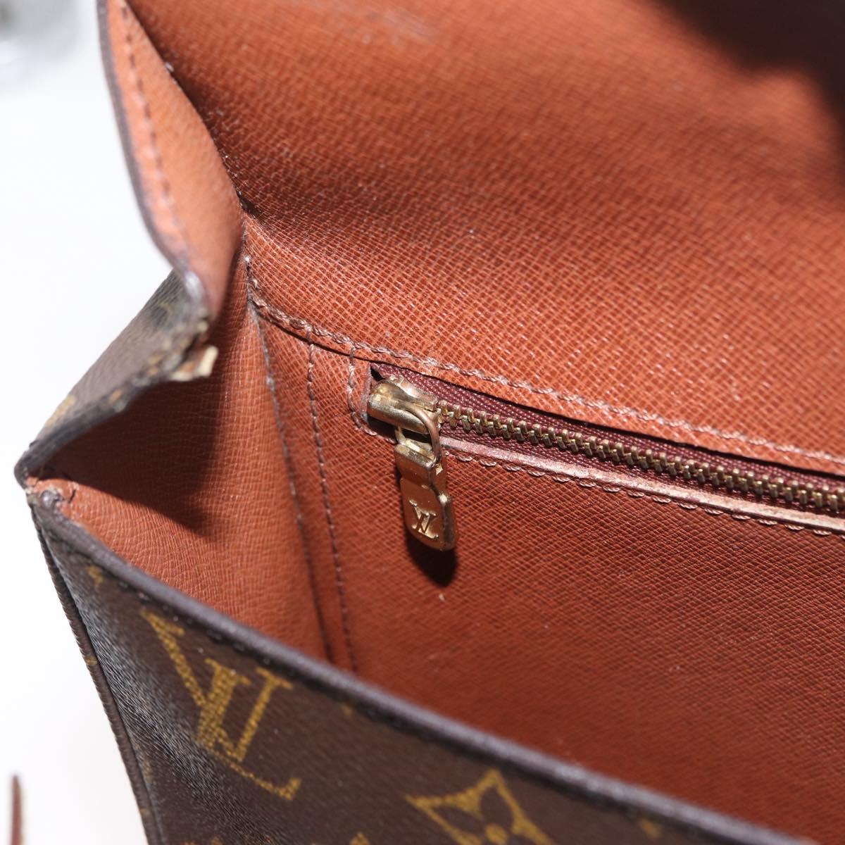 LOUIS VUITTON Monogram Saint Cloud GM Shoulder Bag M51242 LV Auth BA10803