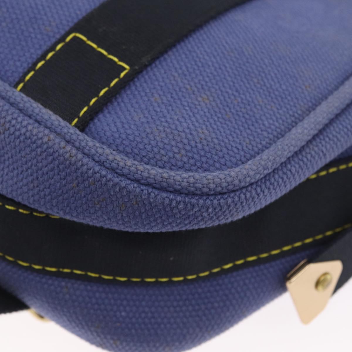 LOUIS VUITTON Antigua Buzzus PM Shoulder Bag Blue M40081 LV Auth BA10805