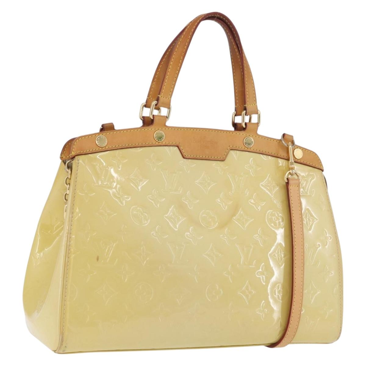 LOUIS VUITTON Monogram Vernis Blair MM Bag 2way Broncorail M91456 Auth BA10813