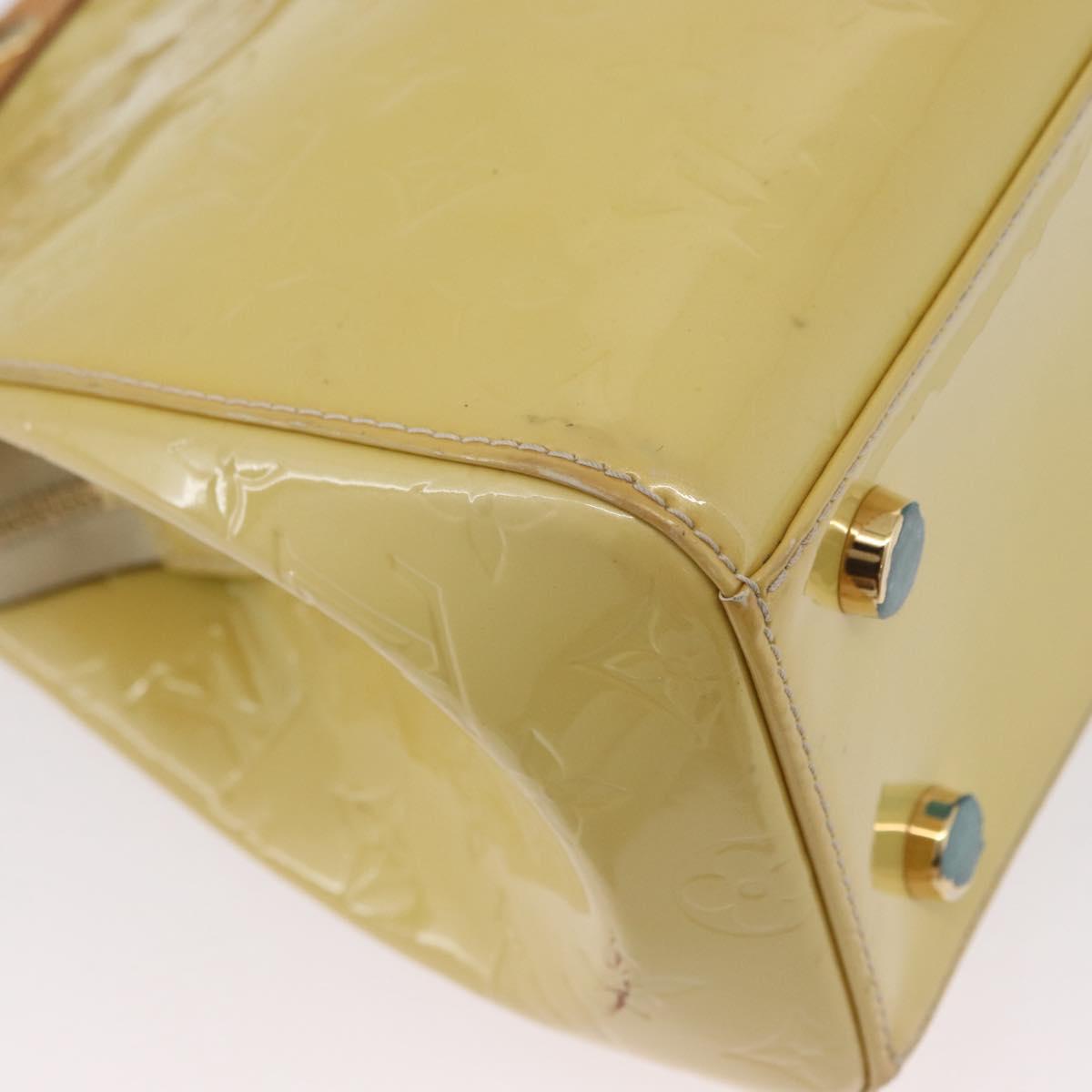 LOUIS VUITTON Monogram Vernis Blair MM Bag 2way Broncorail M91456 Auth BA10813
