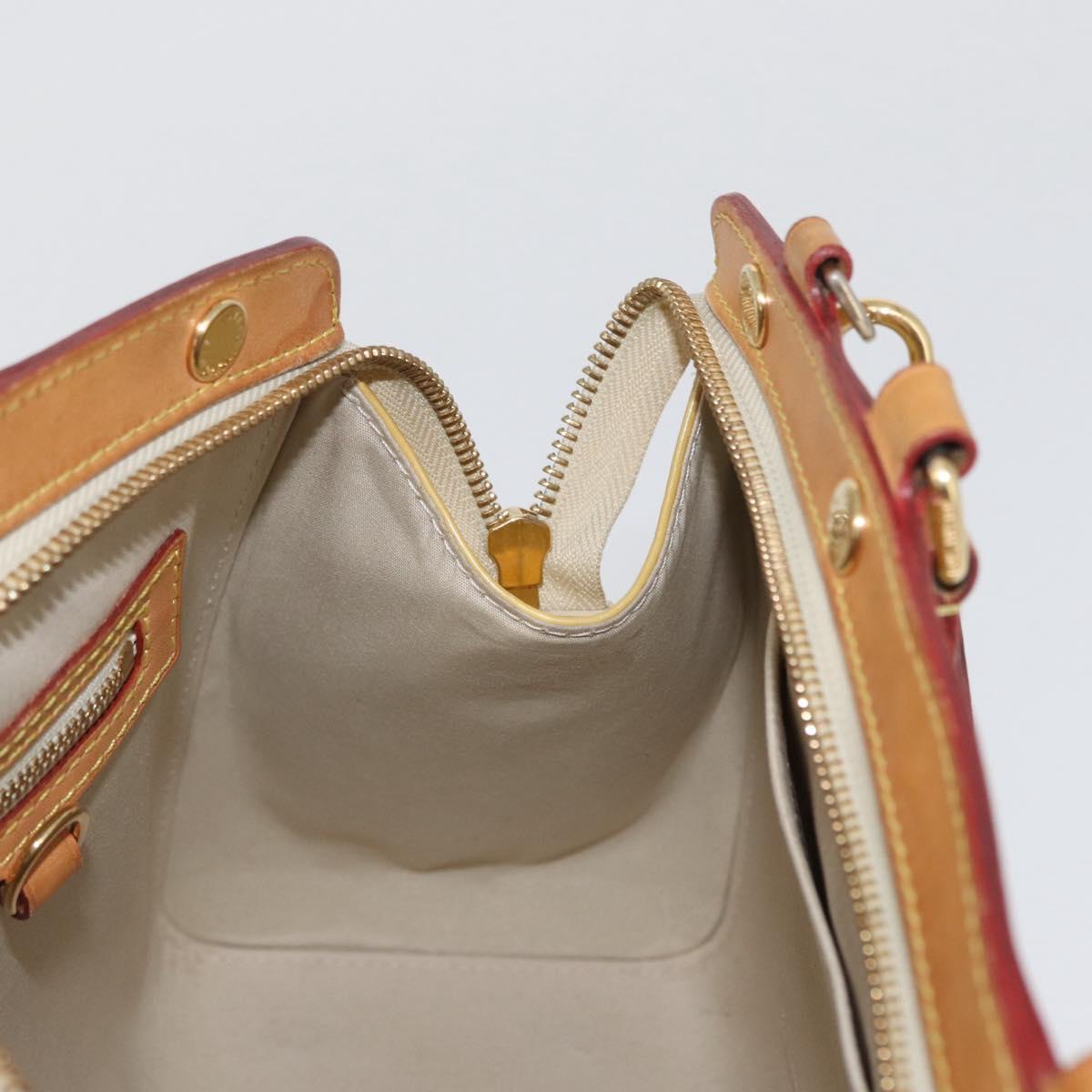 LOUIS VUITTON Monogram Vernis Blair MM Bag 2way Broncorail M91456 Auth BA10813