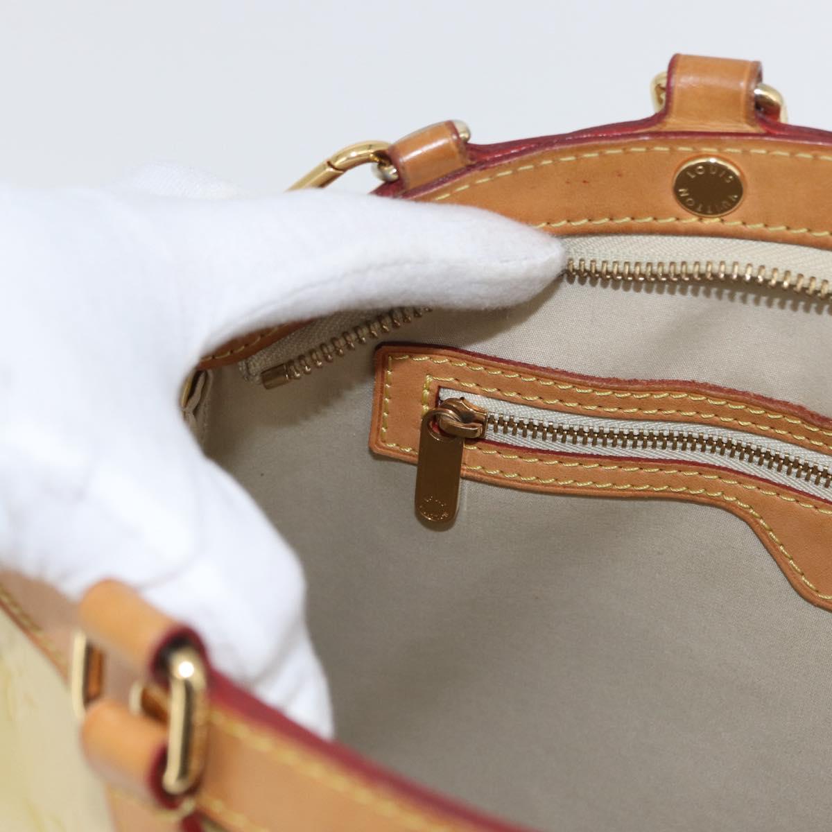 LOUIS VUITTON Monogram Vernis Blair MM Bag 2way Broncorail M91456 Auth BA10813