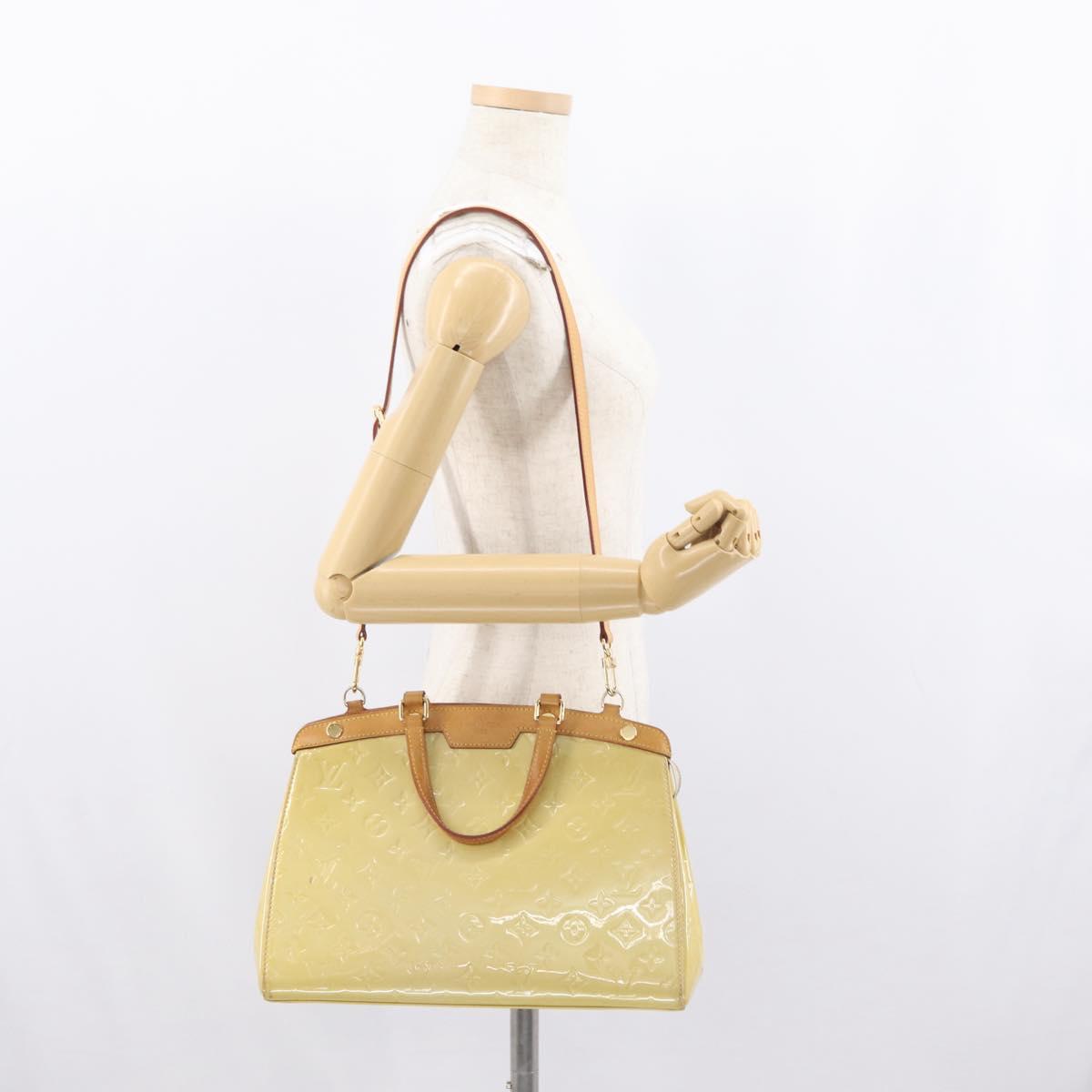 LOUIS VUITTON Monogram Vernis Blair MM Bag 2way Broncorail M91456 Auth BA10813