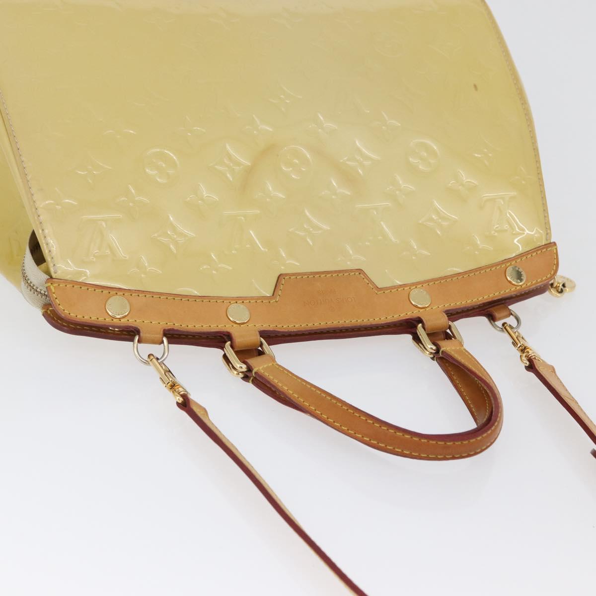 LOUIS VUITTON Monogram Vernis Blair MM Bag 2way Broncorail M91456 Auth BA10813