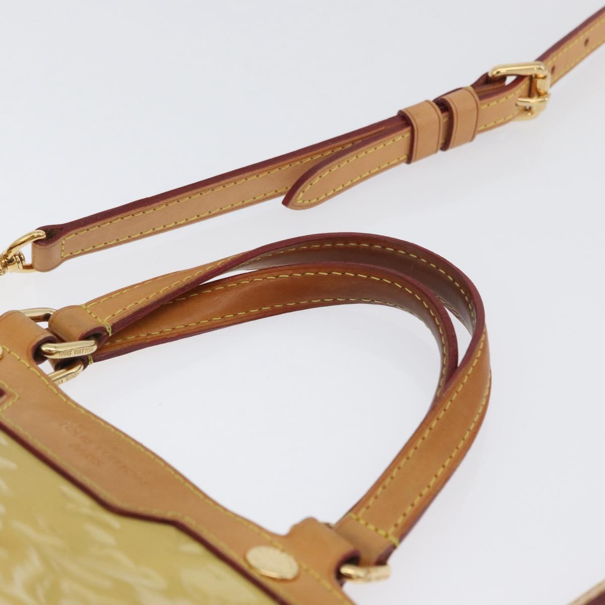 LOUIS VUITTON Monogram Vernis Blair MM Bag 2way Broncorail M91456 Auth BA10813
